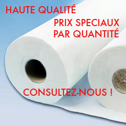 18 Rouleaux de Draps d'examens 2 plis collés