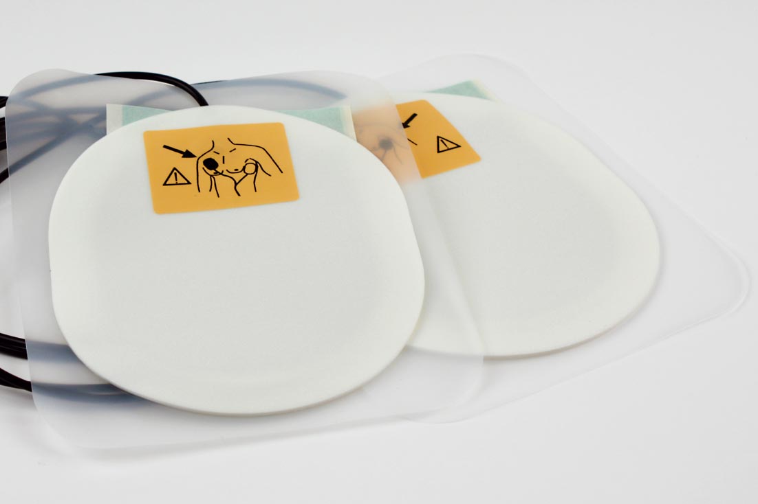 Electrode de defibrillation Adultes TEC-...